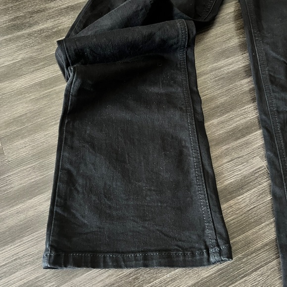 Studio Blue Black Boot Leg Jeans Size 29 - Picture 5 of 7